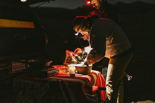 Soft Adjustable Headband for Headlamps - Lichen Orange
