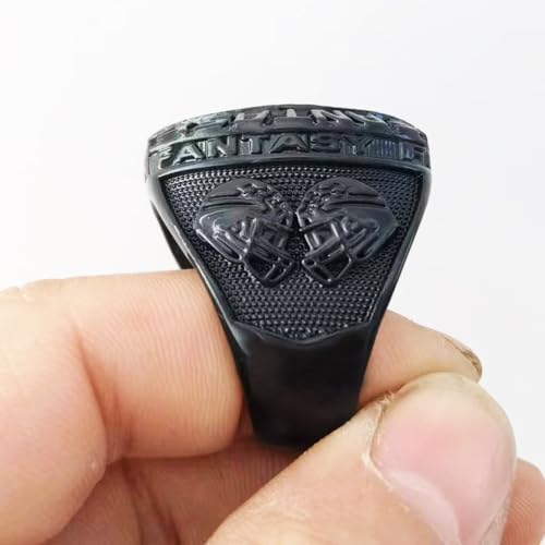 Fantasy Football Championship Ring - Size 11 with Stand