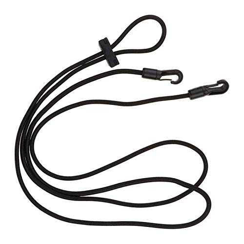 Saycker 3m Elastic Horse Neck Stretcher Reins Adjustable Training Rope Black