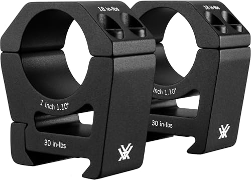 Sport Riflescope Rings for Picatinny & Weaver Mounts - 1.1" Height