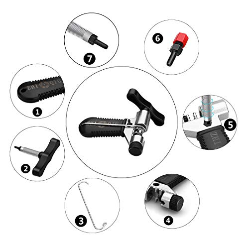 Universal Bicycle Chain Tool with Chain Hook - Multi & Single Speed