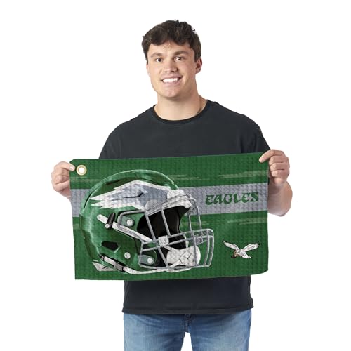 NFL Golf Towel - Absorbent Microfiber Club Cleaning Accessory