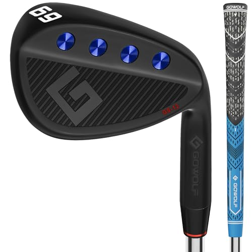 Premium Forged Full Face Golf Wedge - 69 Degree Black