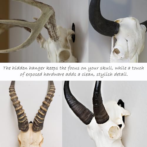 Heavy Duty European Mount Skull Hanger Kit - 3 Pcs