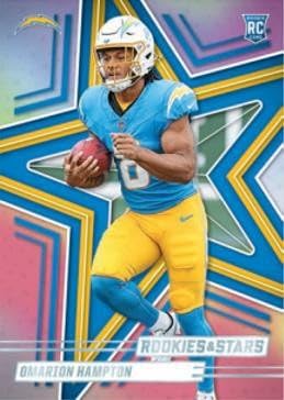 2025 Rookies & Stars Football 6-Pack Blaster Box - 1 Autograph or Memorabilia Card