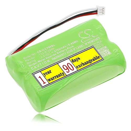Sabuly 2700mAh Ni-MH Battery for Kaba 79/790 Lock Models Replacement