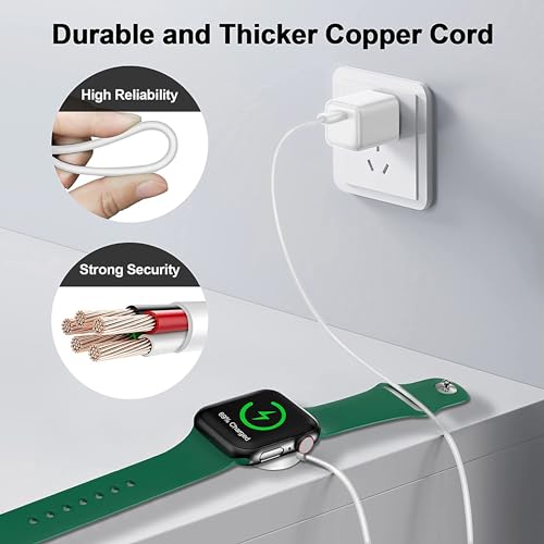 Magnetic USB C Charging Cable for Apple Watch - 3.3FT