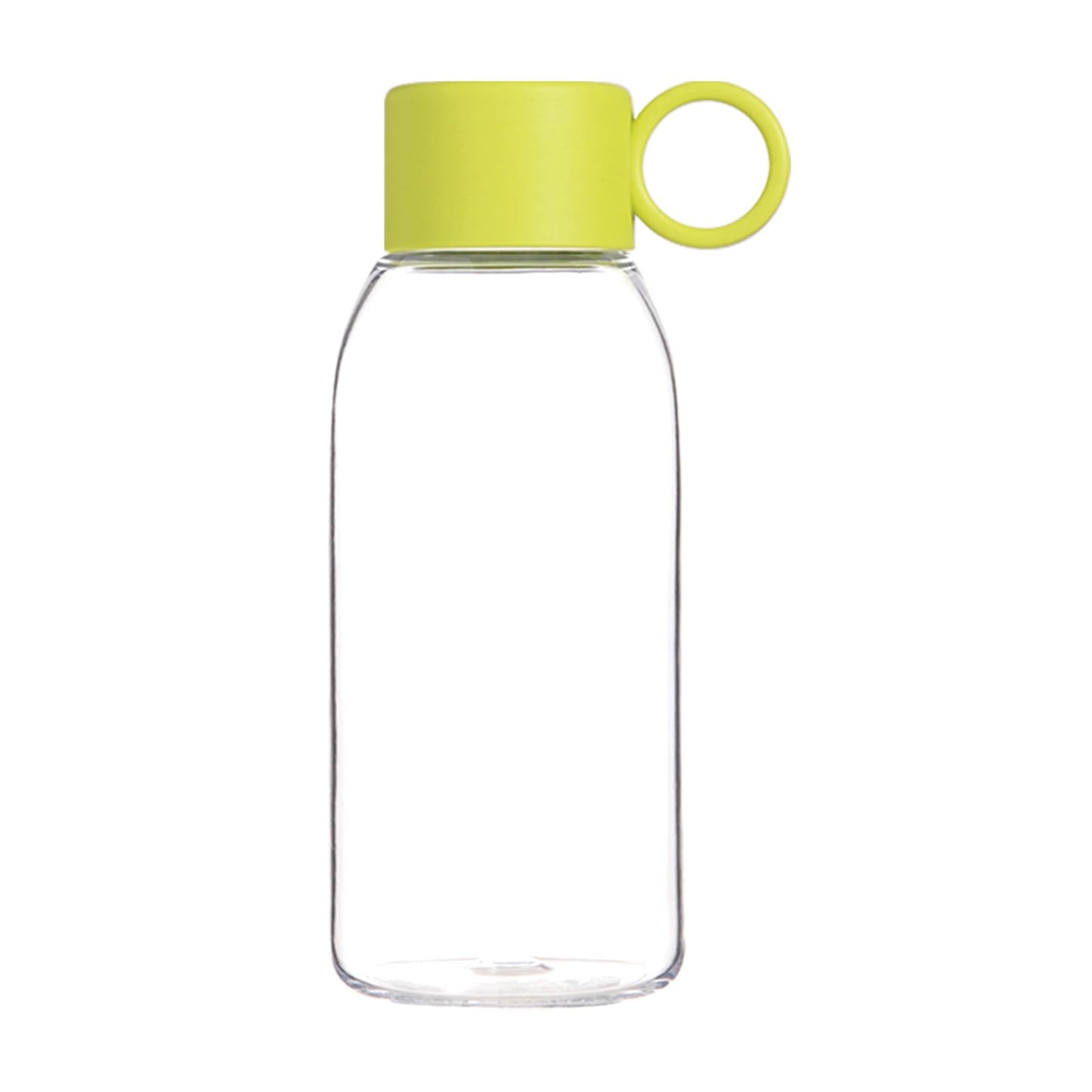 emoi 15oz Kids Water Bottle, Clear Reusable Leak Proof BPA-Free Water Bottles for Boys Girls Men Women Ideal Size for School Travel Hiking Gym Office Ideal for Daily Hydration/Green