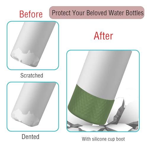 Silicone Boot for Stanley Tumblers - Army Green Cup Accessory