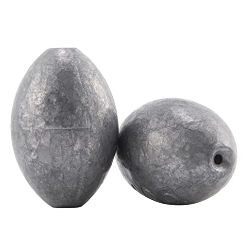 Dr.Fish Egg Sinker 1-1/2oz 10 Pack – Freshwater & Saltwater Fishing Weights