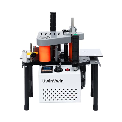Portable Edge Bander Machine – Adjustable Speed, 110V, Double-Sided Glue