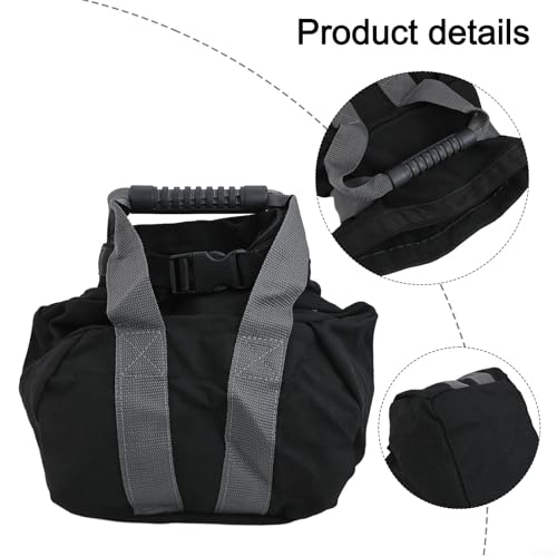 Adjustable Kettlebell Sandbag - 0-35 lb Canvas Weight Trainer