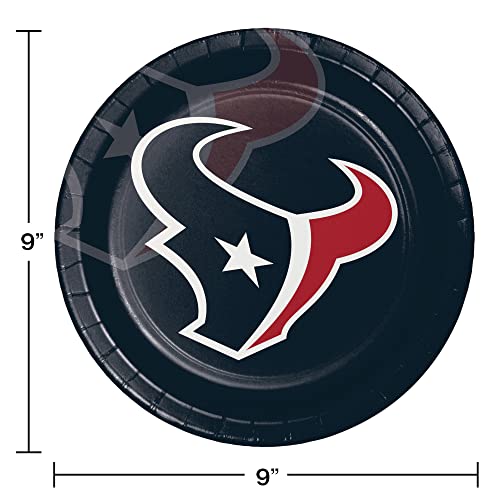 Houston Texans Tableware Kit for 16 Guests - 49 Pieces