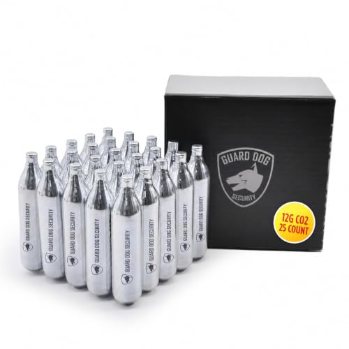 12g CO2 Cartridges for Airsoft, BB Guns & Paintball - Leakproof & Easy Install