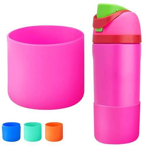 Silicone Boot for Owala Water Bottle - Pink, Anti-Scratch & Non-Slip