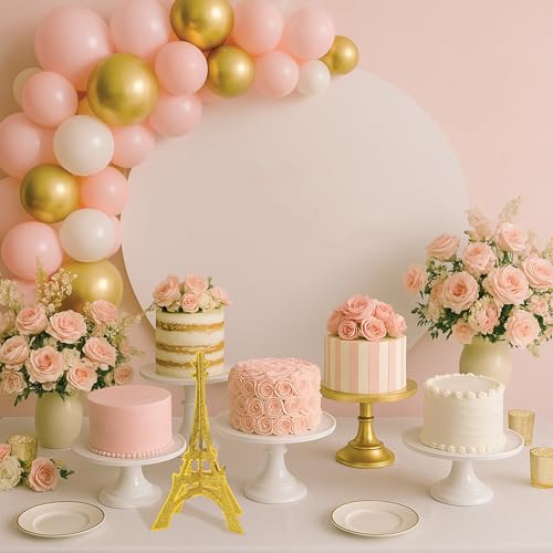 3-D Glittered Eiffel Tower Centerpiece - 12 Inch Gold Decor