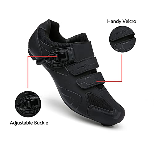 Indoor Cycling Shoes for Peloton - Women's 8 / Men's 6.5 - Black