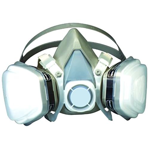 3M P95 Respirator, Half Face, Disposable, Spray Painting, Pesticides, Construction, 53P71, Large Size