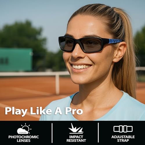 Photochromic Sports Protection Goggles - Black/Photochromic