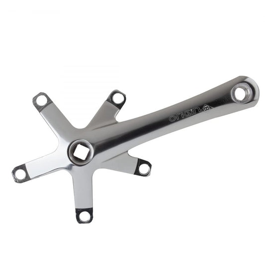 Origin8 Triple Alloy Crankarms, 165mm, Silver