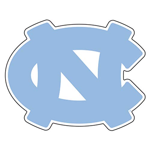 North Carolina Tar Heels Vinyl Decal - 4 Inch Die Cut Sticker