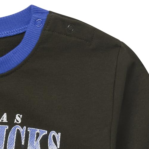 Gerber NBA Baby Sweatshirt Bubble Romper - Dallas Mavericks, 18 Months