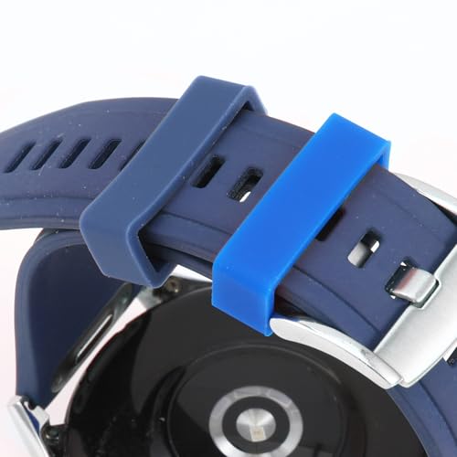 16 Pack Silicone Watch Strap Connector Rings - Multi-Color