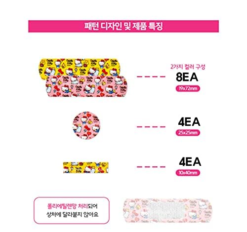 Hello Kitty Adhesive Bandages - 32 Fun Character Designs
