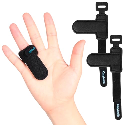 Trigger Finger Splint Support Brace - 2 Pack Universal Fit