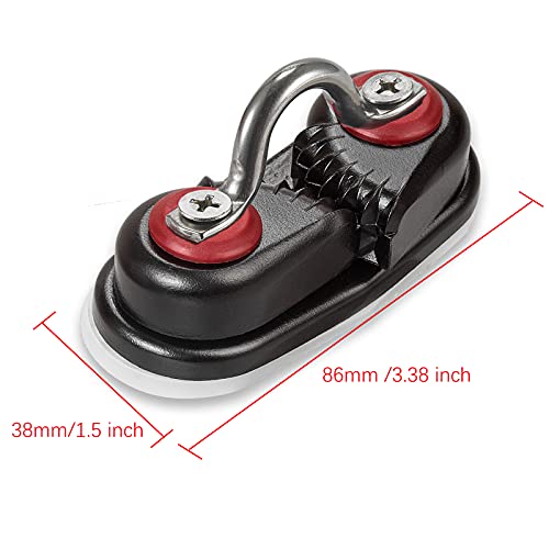 Marine Cam Cleats for Rope - Ball Bearing, 5/8 Inch, 2 PCS