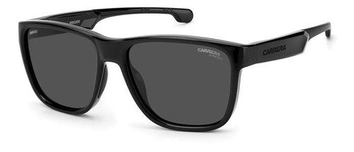 Carrera-Ducati CA003/S 807 57MM Black/IR Grey Square Sunglasses for Men+Bundle with Accessory Eyewear Kit