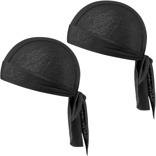 Cooling Bandana Cap - Sweat Wicking Skull Cap for Outdoor Activities