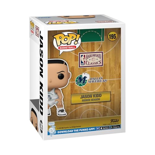 Jason Kidd Funko Pop! Vinyl Figure - NBA Rookie Season Collectible