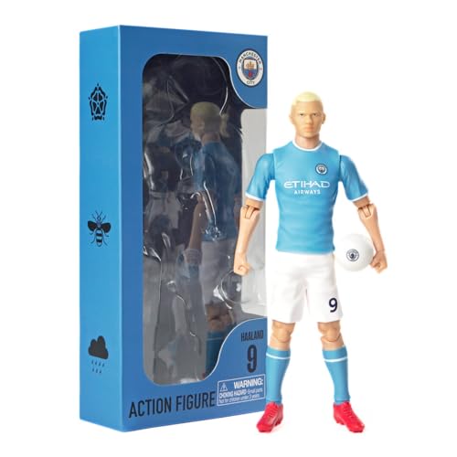 Erling Haaland 8-Inch Manchester City Action Figure - Collectible