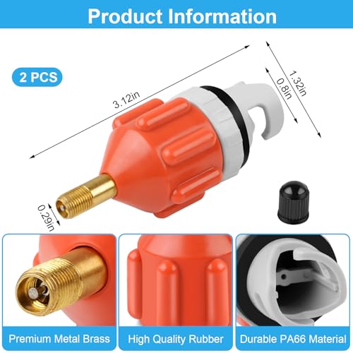 Stand-Up Paddle Board Pump Adapter - Inflatable Boat Air Adaptor