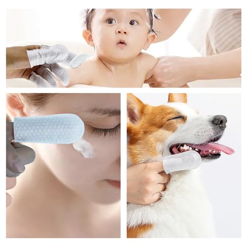 100 PCS Cotton Finger Cots - Breathable Protection for Fingers