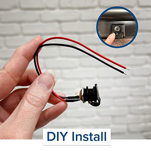 Coaxial Charging Port with Dual Wires for Razor MX125 & More