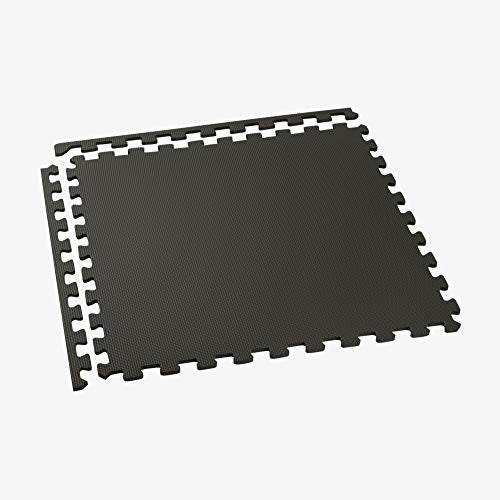 3/8" Thick Multipurpose EVA Foam Exercise Floor Mat - Interlocking Tiles
