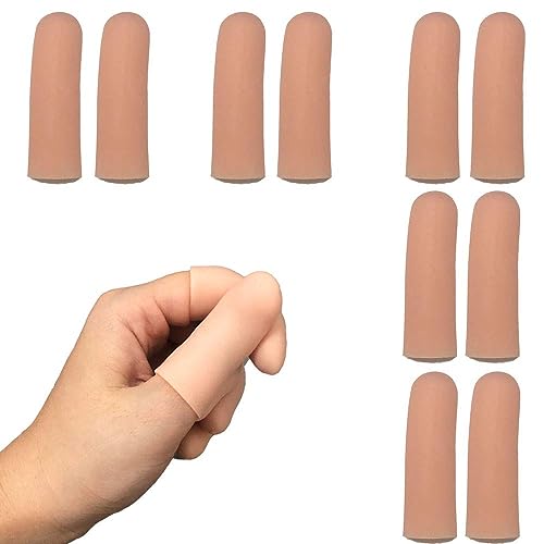 Silicone Gel Finger Protectors - Pain Relief for Arthritis & Cracking
