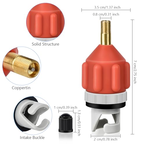 Inflatable Boat Pump Adapter - Quick Inflation & Deflation