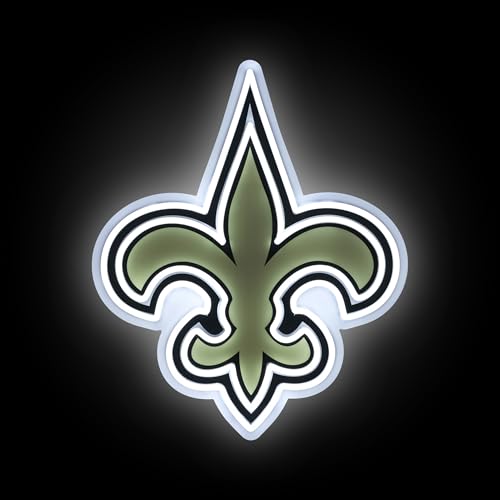 New Orleans Saints LED Neon Light Sign - Team Color, 15x12