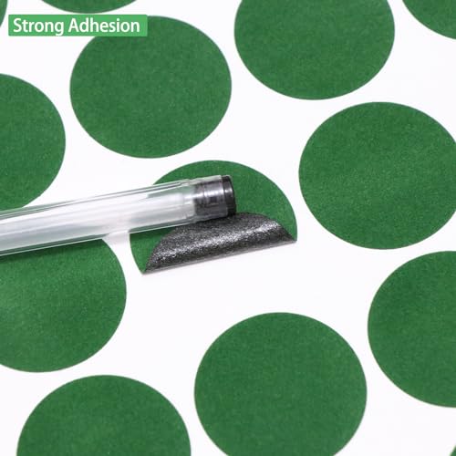 Billiard Spot Stickers - 35 Durable Pool Table Marker Dots (Green)