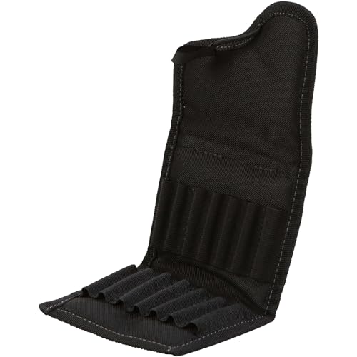 Allen Company Rifle Ammo Pouch Black - Holds 14 Cartridges, Padded Belt Bag