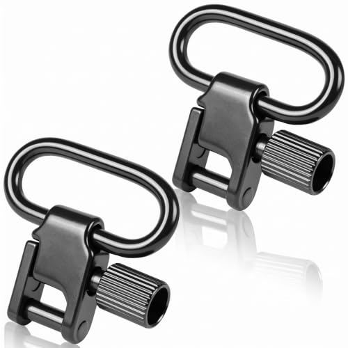 Rifle Sling Swivel 1 Inch - Durable Two-Point Sling Attachment Clips