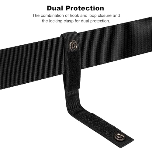 Handcuff Strap Holder with Snap Closure - 2-Pack