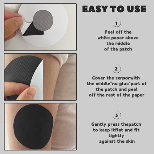 Waterproof CGM Sensor Patches for Dexcom G7 & Libre 1/2/3 - 30 Pcs