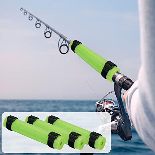 Fishing Rod Float - 3 Pack Green Floating Rod Cushions