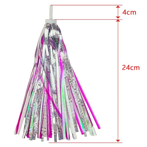 Bicycle Accessories Set - Pink Bike Bell, Streamers & Grips