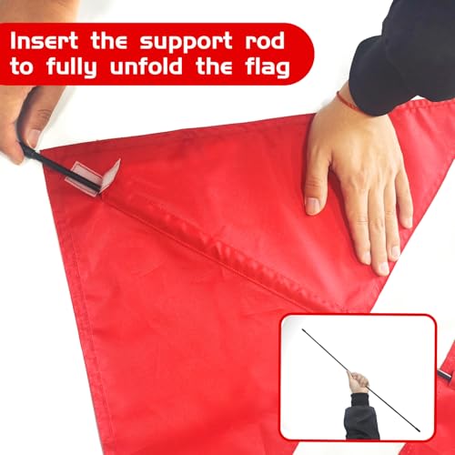 Dive Flag for Boat 20 x 24 in with Removable Stiffening Pole – FLAGMESAGE