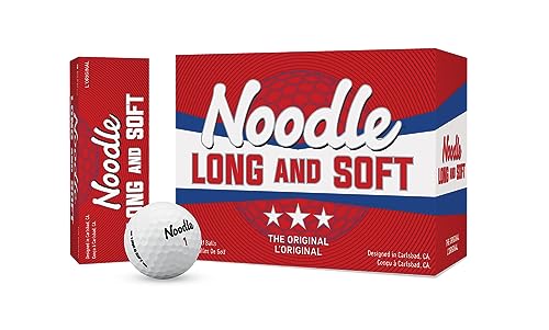 TaylorMade Noodle Golf Balls 2024, Long & Soft - 24 Pack